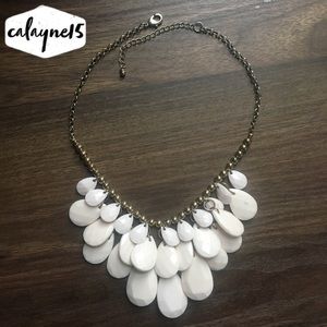 Light Pink Chunky Teardrop Necklace